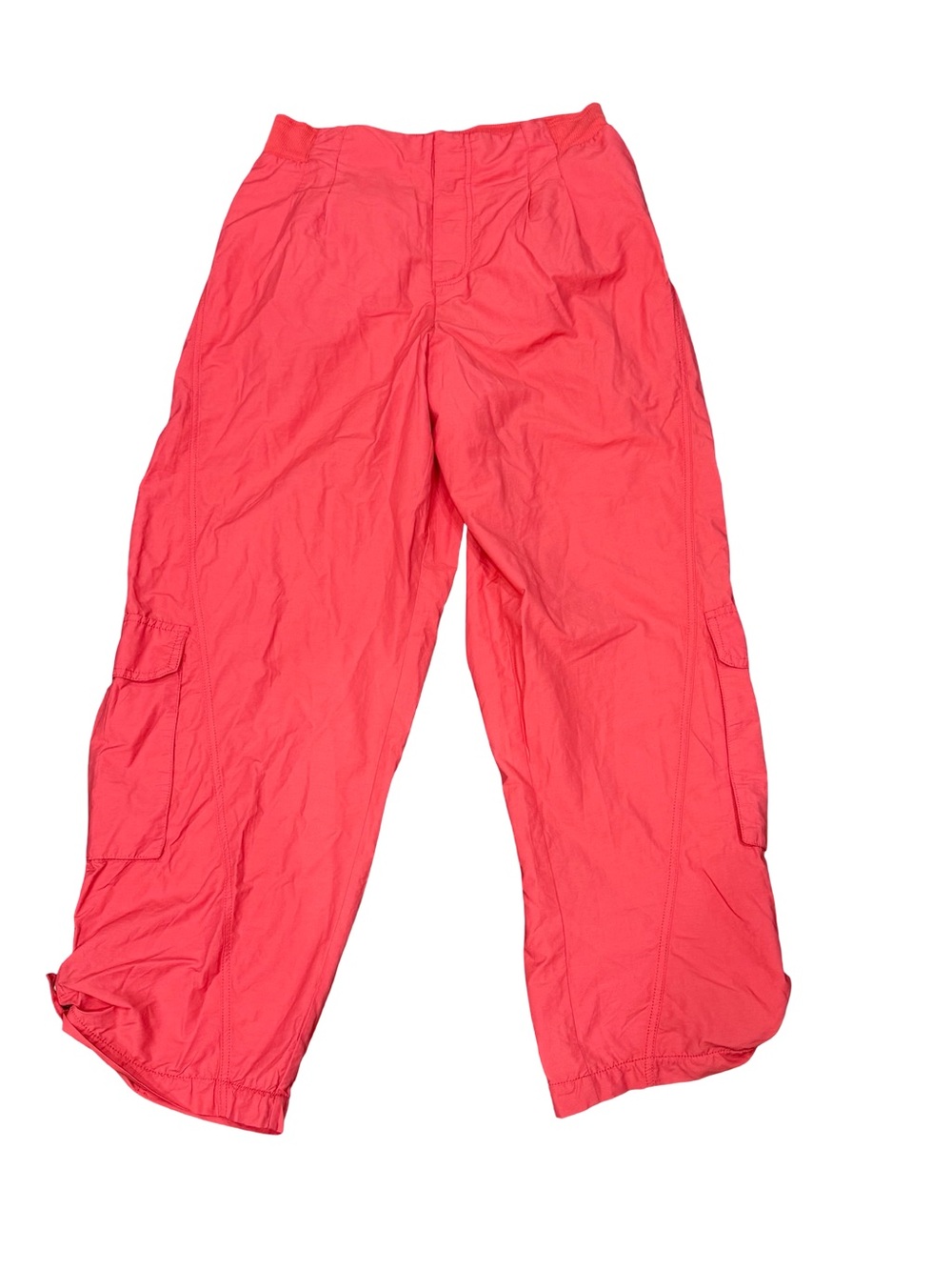 ⚡️ Free People Movement Mesmerize Me Cargo Pants Cherry Crush Size XL - Picture 5 of 16